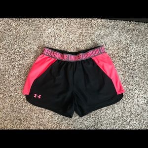 Two Pairs of Under Armour Shorts. Size Small.